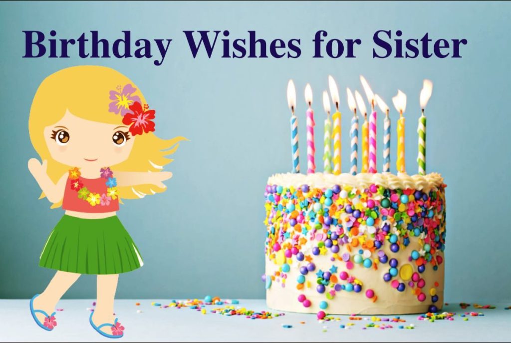 Birthday Wishes for Sister