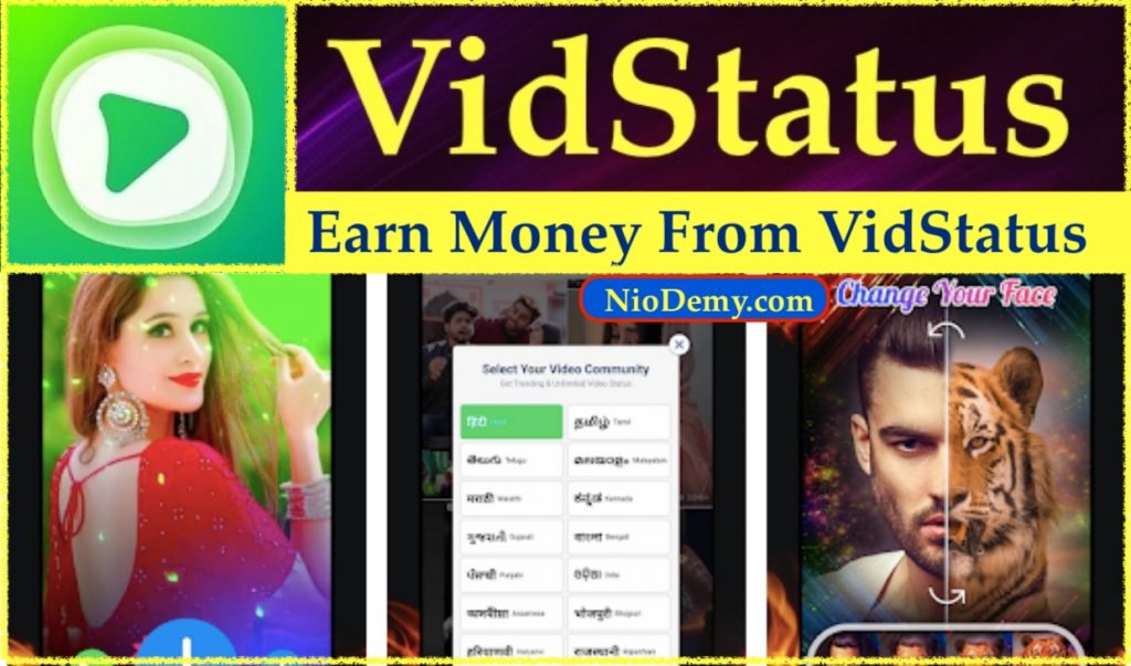 Earn Money From VidStatus